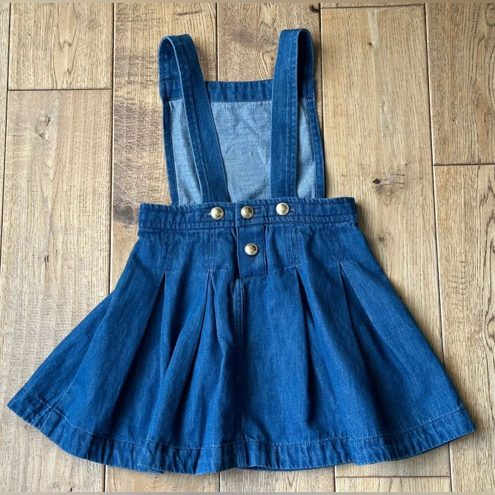 Crewcuts Denim Halloween Jumper Dress size 4